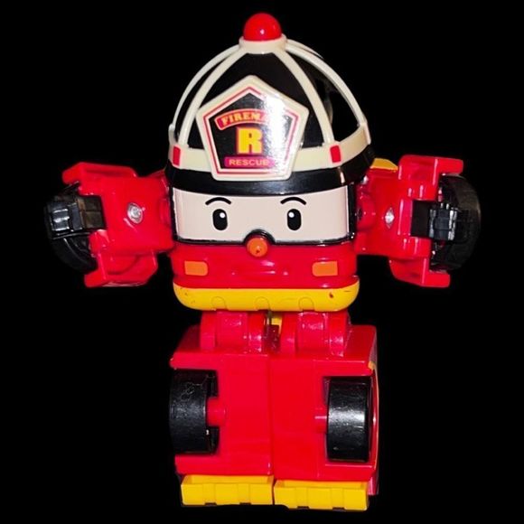Roy Robocar Poli Transforming Robot, 4" Transformable Action Toy Figure Vehicle - Picture 1 of 5